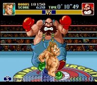 une photo d'Ã©cran de Super Punch Out sur Nintendo Super Nes